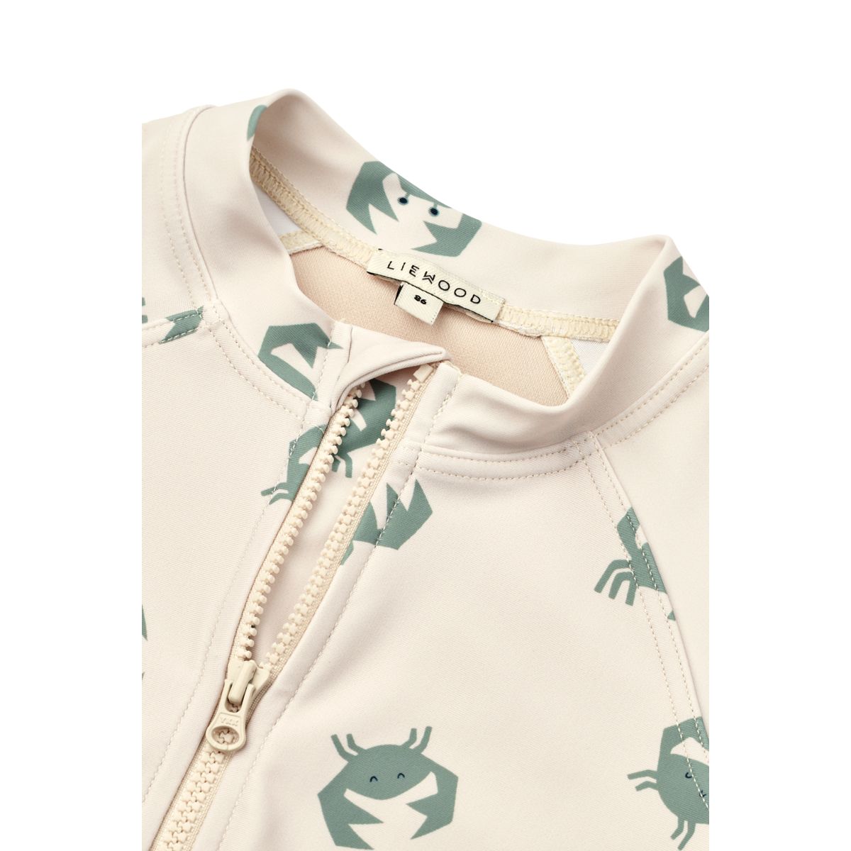 Liewood Max Schwimm-Jumpsuit - Crab / Sandy - Badeanzug