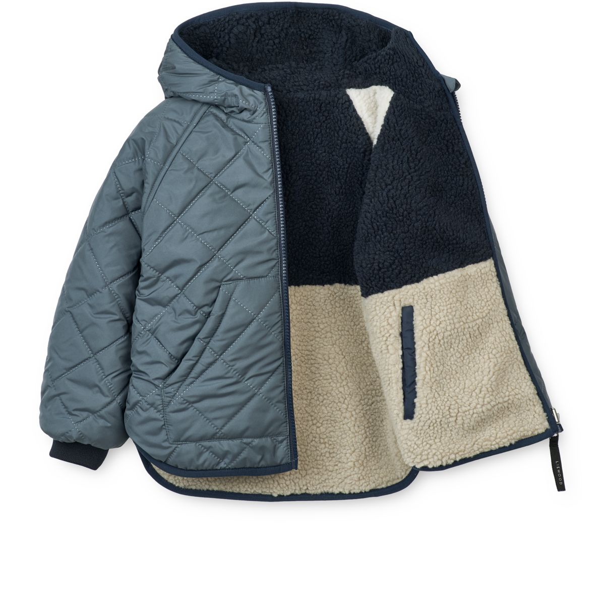 Liewood JACKSON Wendbare Jacke - Whale blue multi mix - Jacke