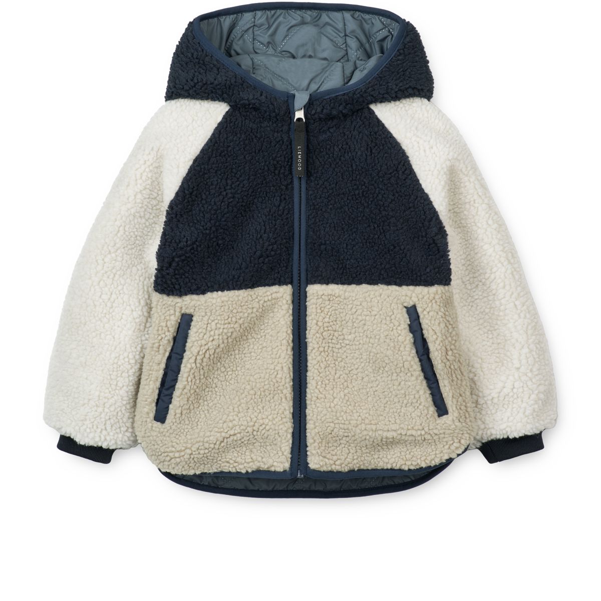 Liewood JACKSON Wendbare Jacke - Whale blue multi mix - Jacke