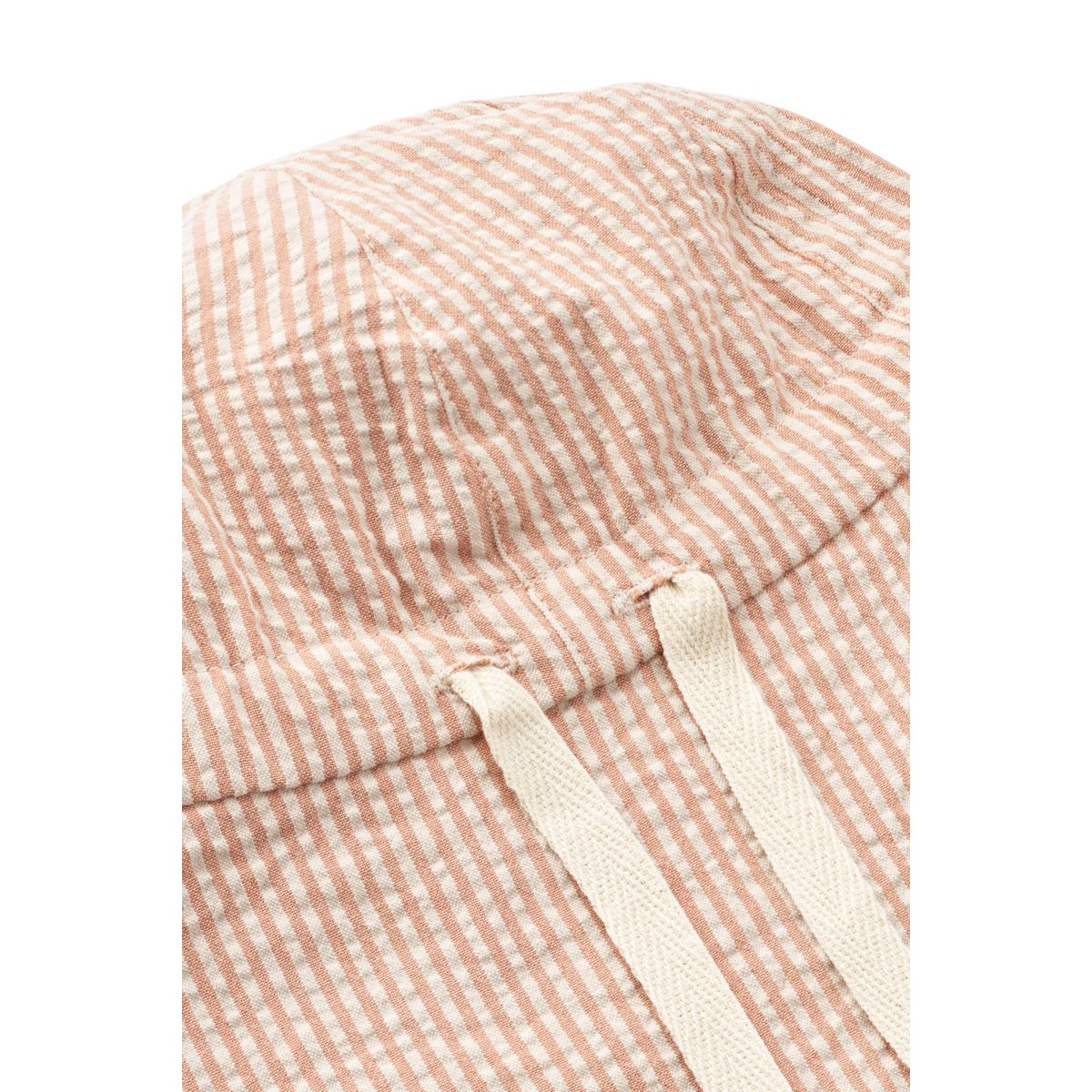 Liewood Gorm Sonnenhut aus Leinen - Y/D Stripe Tuscany rose / Sandy - Hut & Kappe