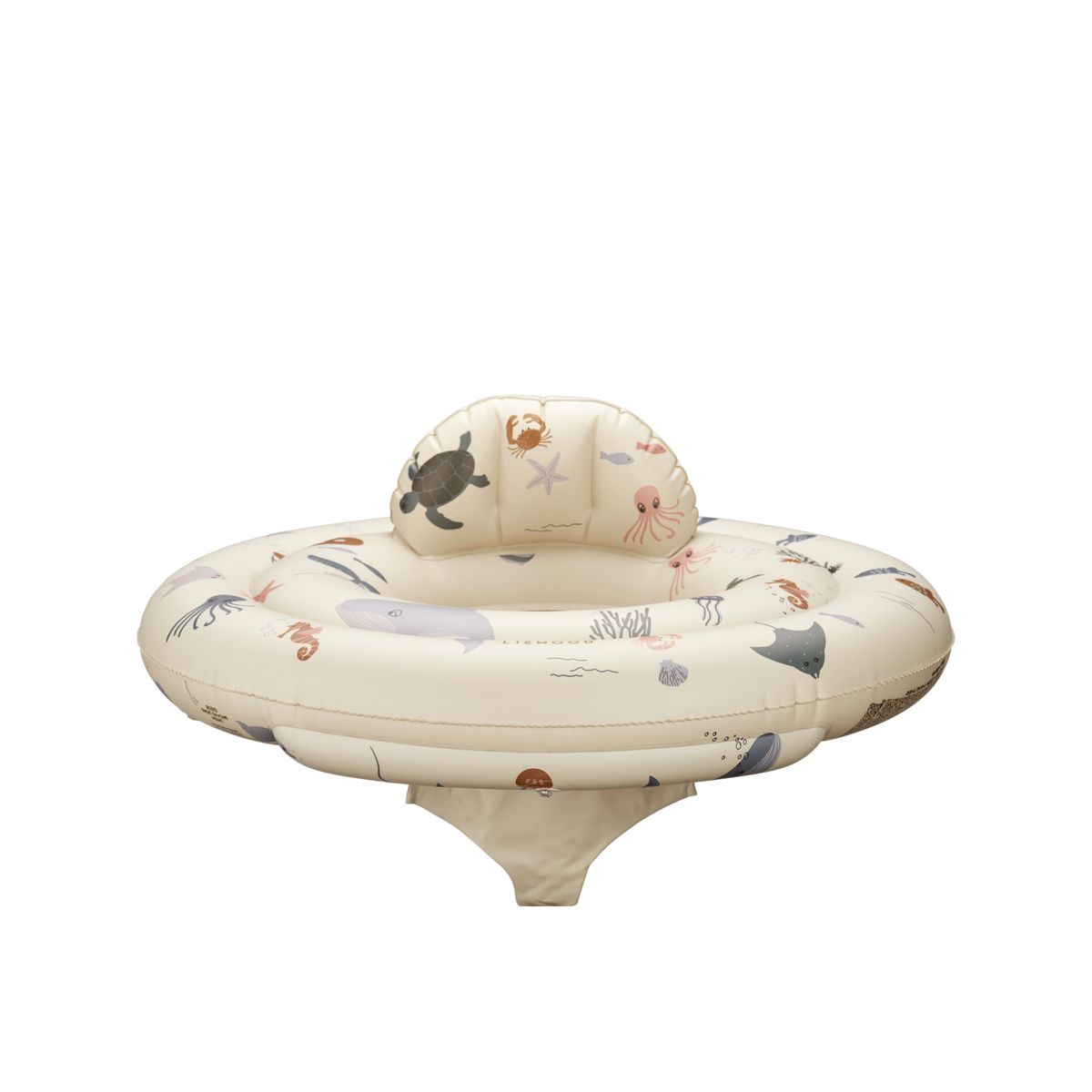 Liewood Dawn Baby-Schwimmreifen - Sea creature / Sandy - Schwimmring