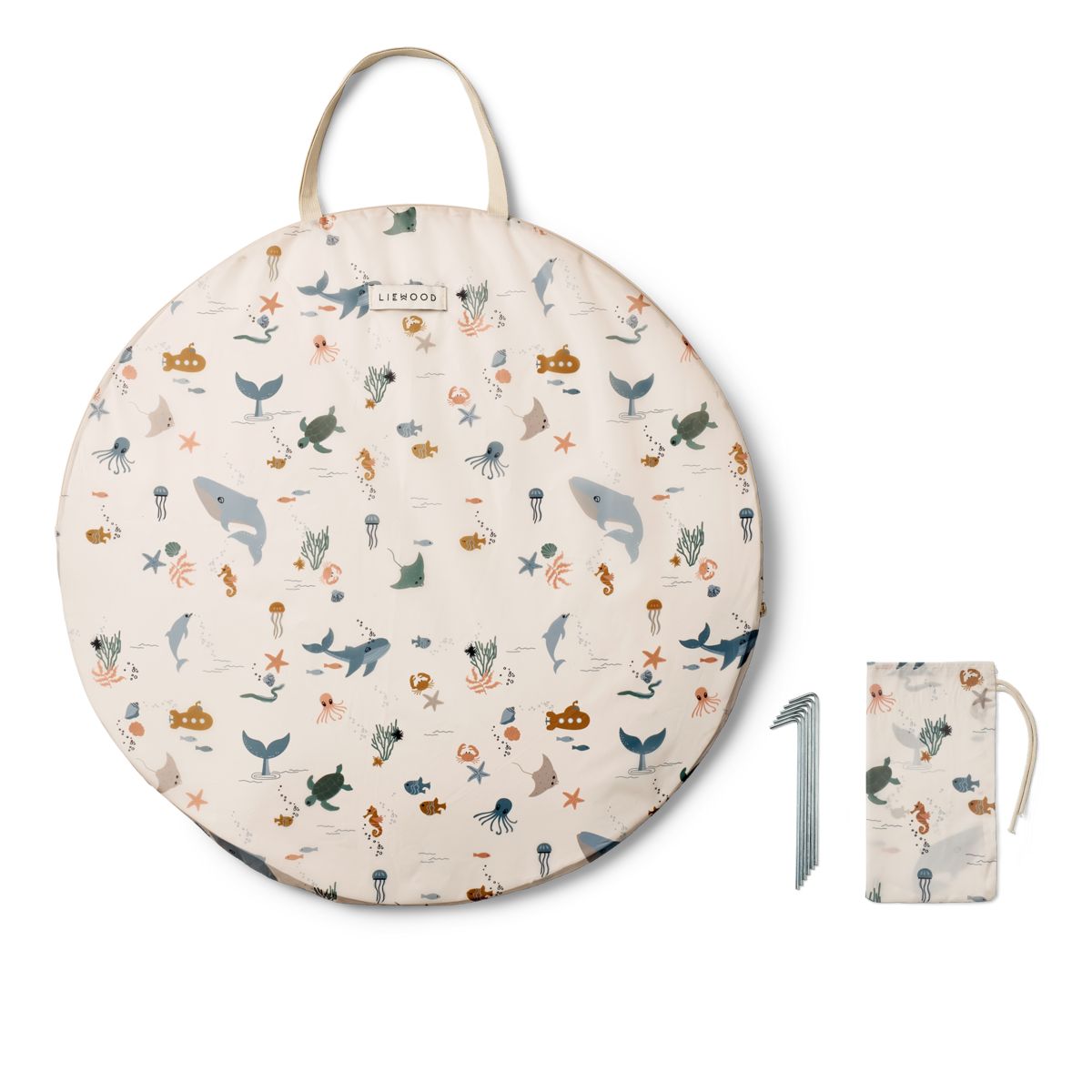 Liewood Cassie Pop-Up-Strandzelt - Sea creature / Sandy - ZELT