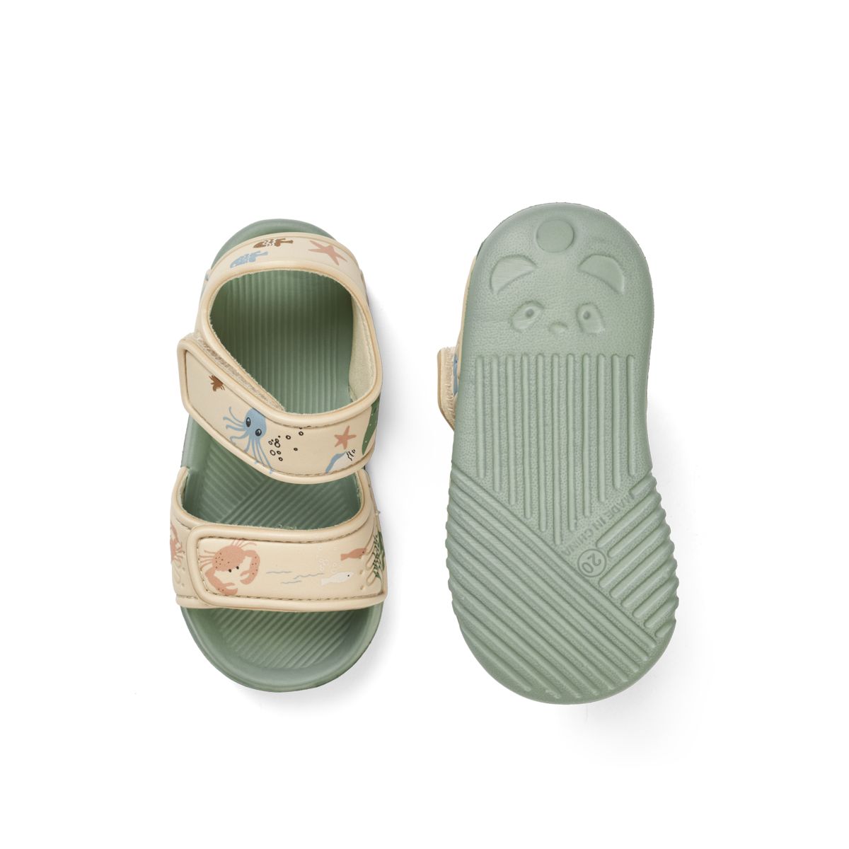 Blumer Sandalen - Sea creature / Sandy