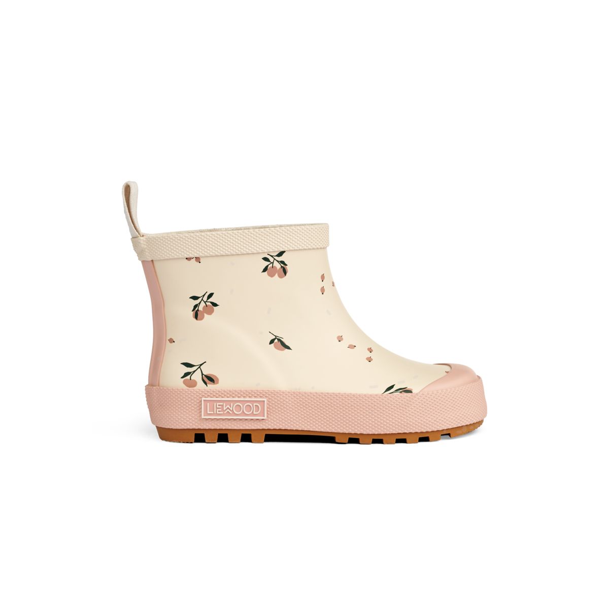Liewood Tekla Kurzer Regenstiefel mit Print - Peach / Sea shell - Regenstiefel