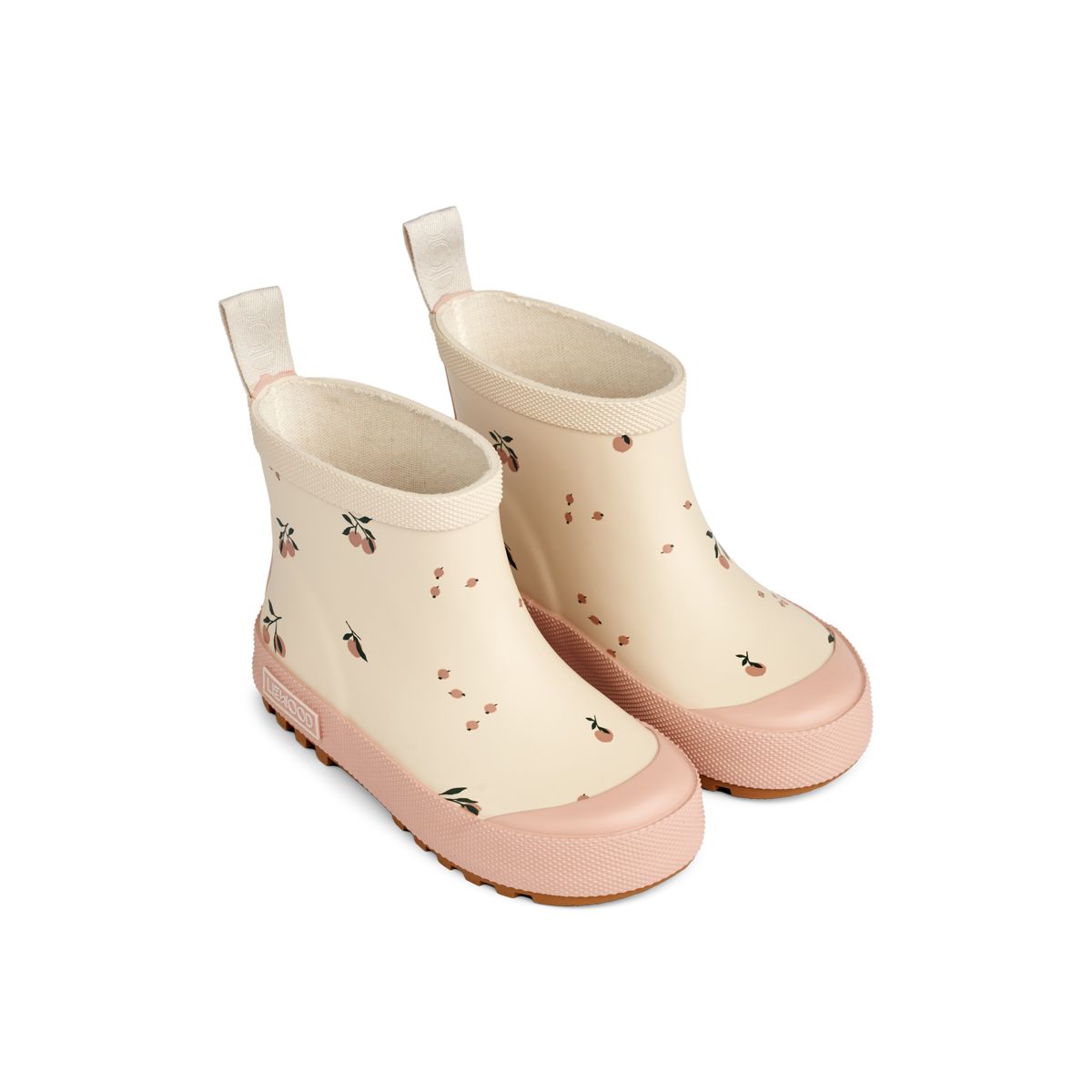 Liewood Tekla Kurzer Regenstiefel mit Print - Peach / Sea shell - Regenstiefel