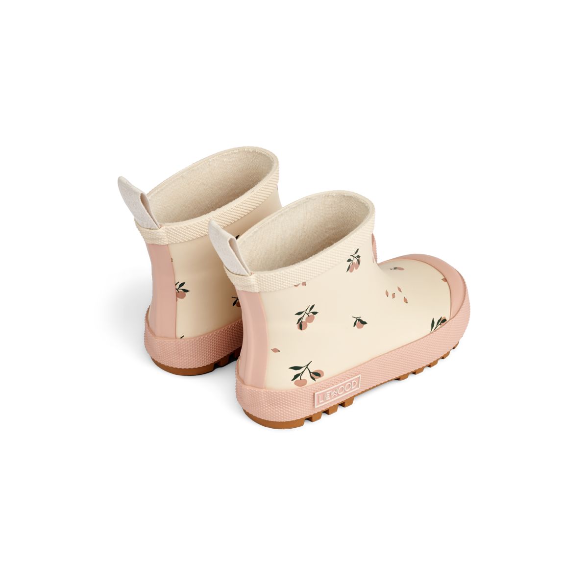 Liewood Tekla Kurzer Regenstiefel mit Print - Peach / Sea shell - Regenstiefel