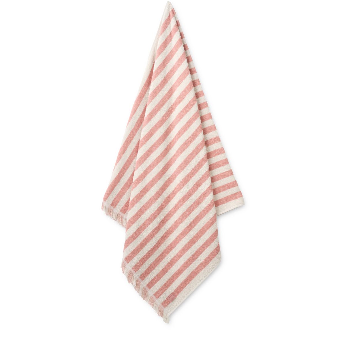 Liewood Sommer-Handtuch - Coral blush / creme de la creme stripe - Häntucher / Waschlasppen