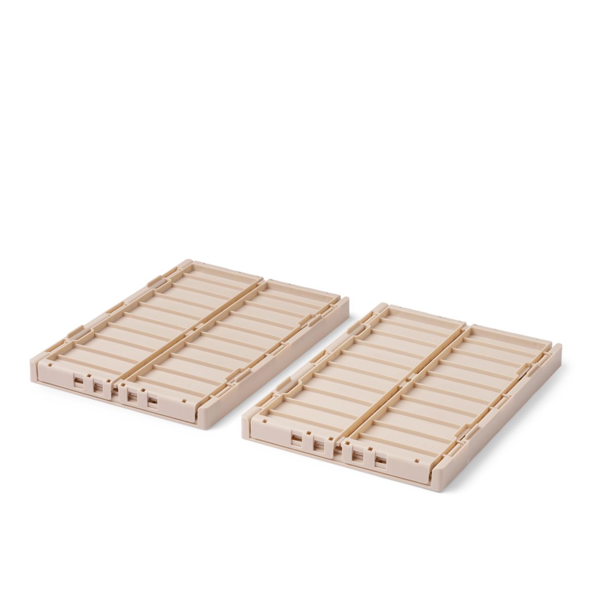 Liewood WESTON Medium Storage Box 2-Pack - Sandy - STORAGE BOX