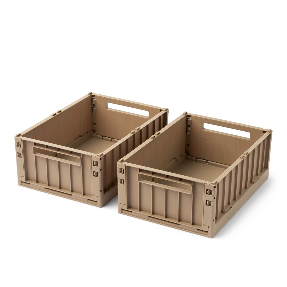 Liewood WESTON Medium Storage Box 2-Pack - Oat - STORAGE BOX