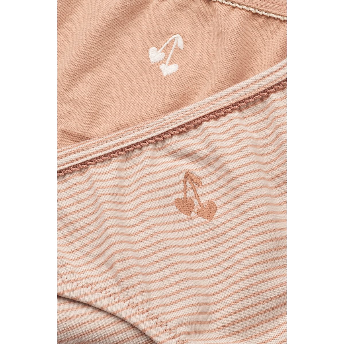 AYLIN Slips 2er-Pack - Stripe /Pale tuscany mix