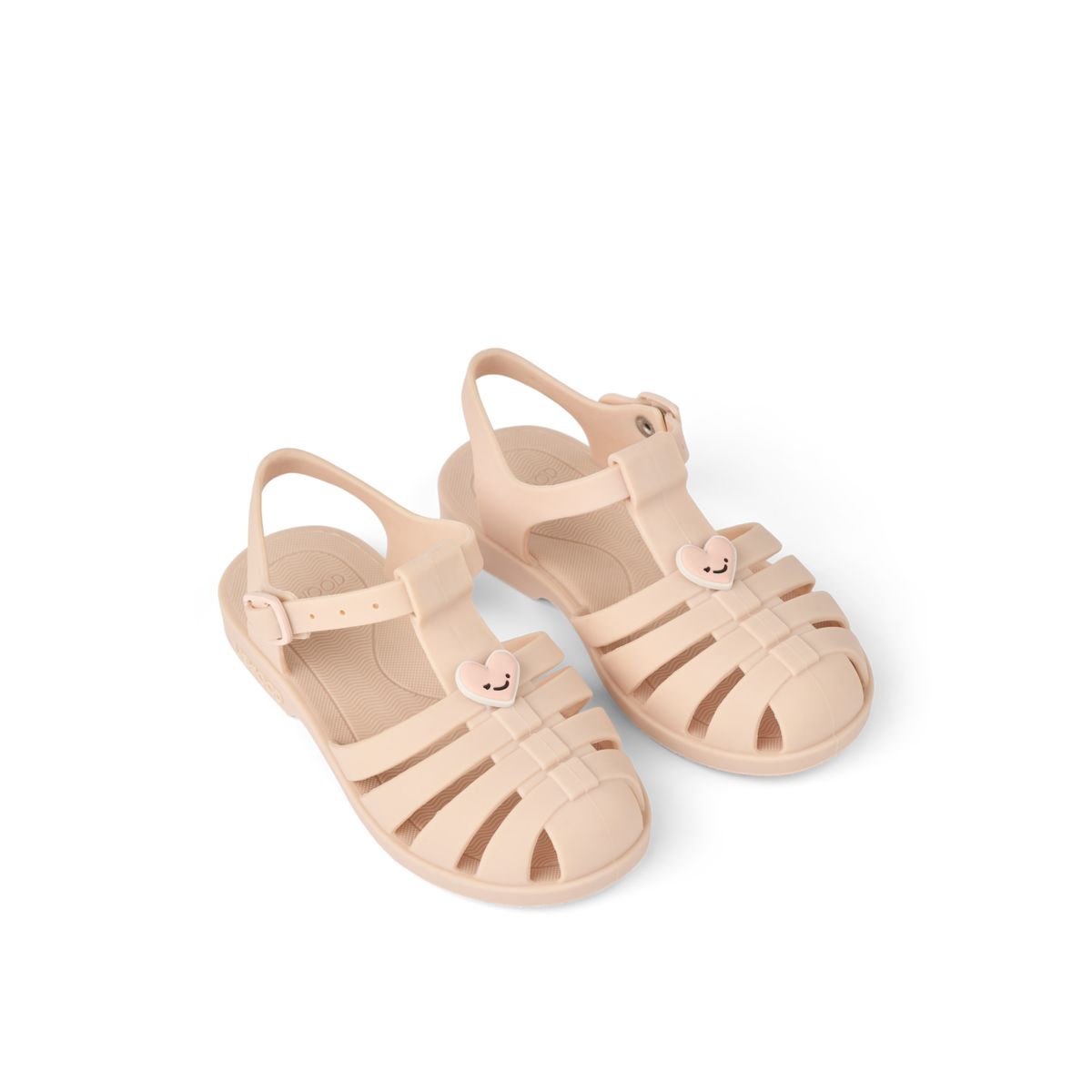 Liewood BRE Sandalen mit Charms - Sweethearts / Sorbet rose - Strandsandalen