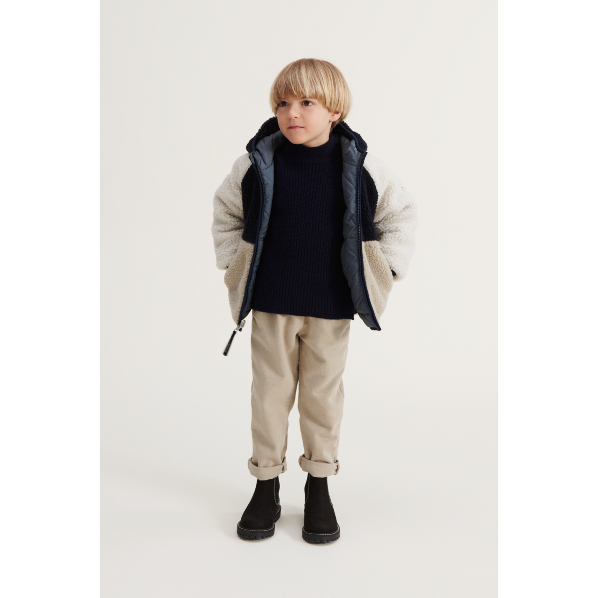 Liewood JACKSON Wendbare Jacke - Whale blue multi mix - Jacke