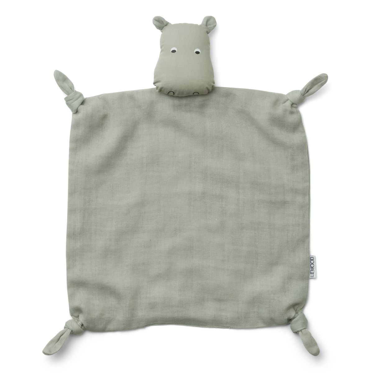 Liewood Agnete Kuscheltuch - Hippo dove blue - Kuscheltuch