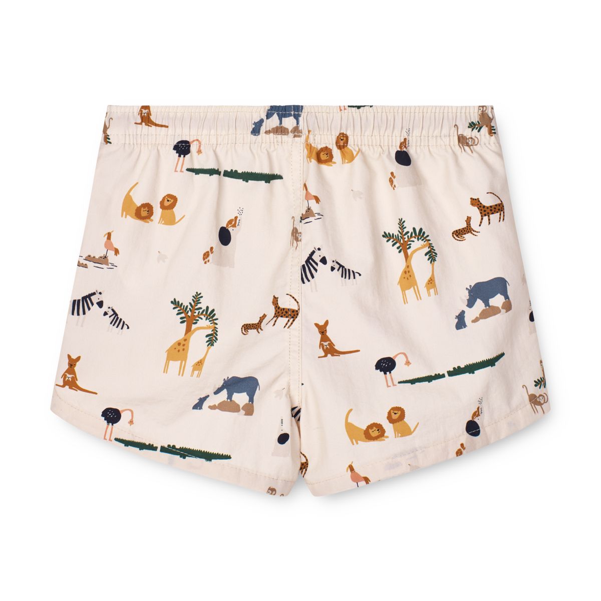 Liewood Aiden Boardshorts mit Print - All together / Sandy - Badeshorts