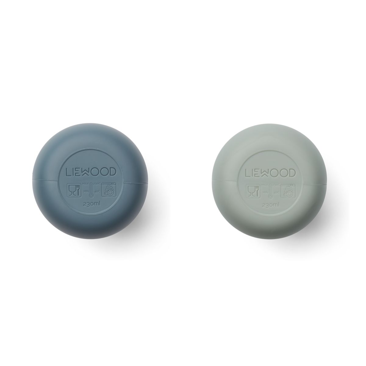 Liewood Ellis Schnabeltasse - Whale blue / Dove blue mix - Becher