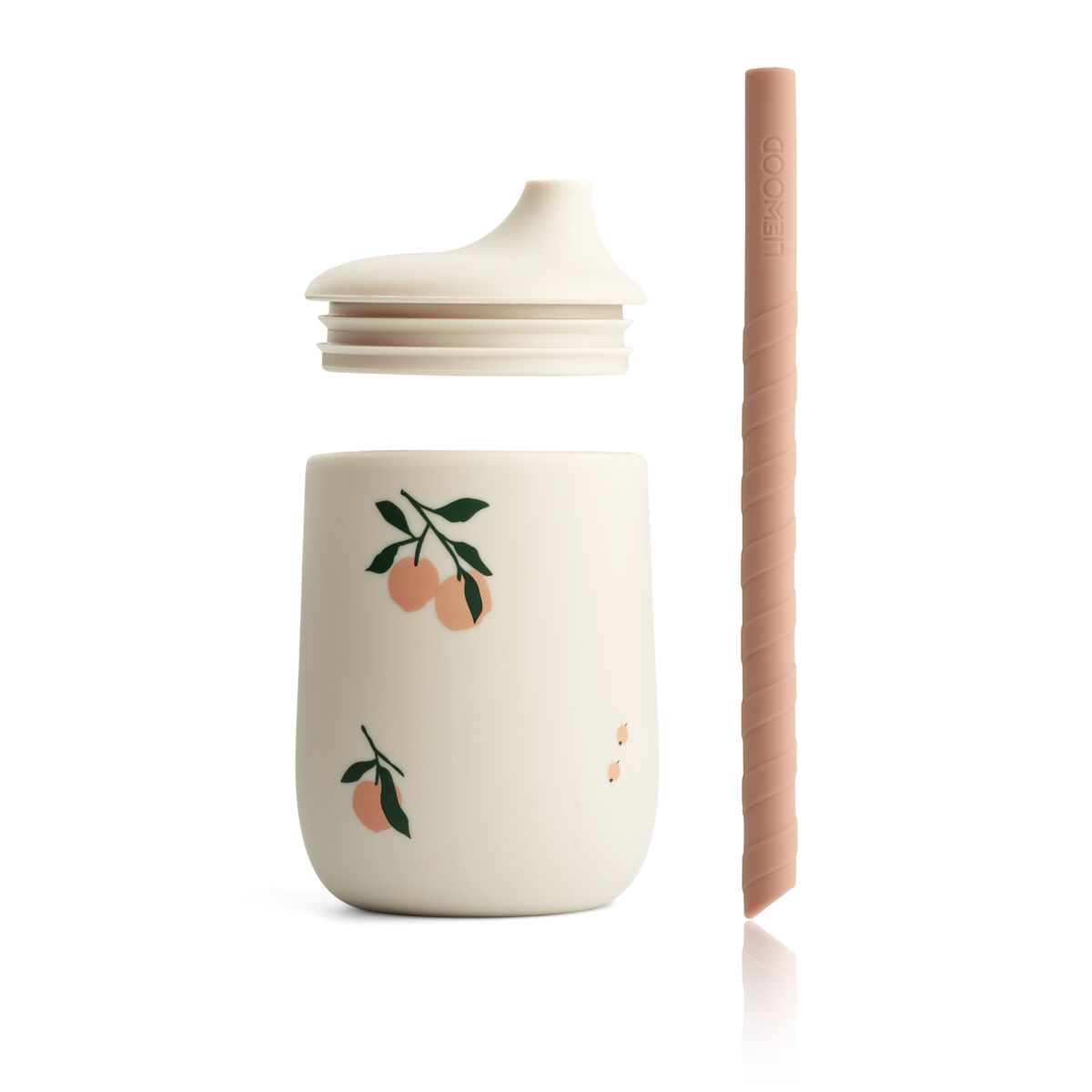 Liewood ELLIS Bedruckter Trinkbecher - Peach / Sea shell mix - Becher