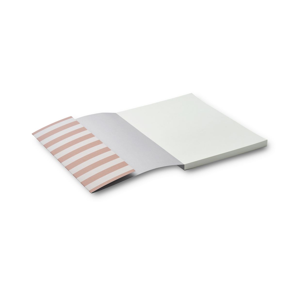 Liewood Mittelgroßes Notizbuch Jae - Stripe Tuscany rose / Sandy - Notizbuch