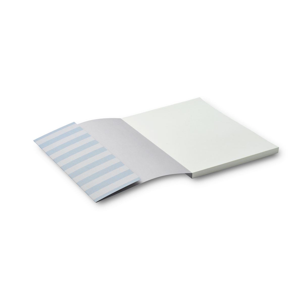 Liewood Mittelgroßes Notizbuch Jae - Stripe Sea blue / Sandy - Notizbuch