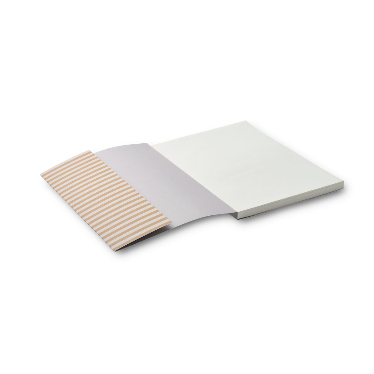 Liewood Mittelgroßes Notizbuch Jae - Stripe Yellow mellow / Sandy - Notizbuch
