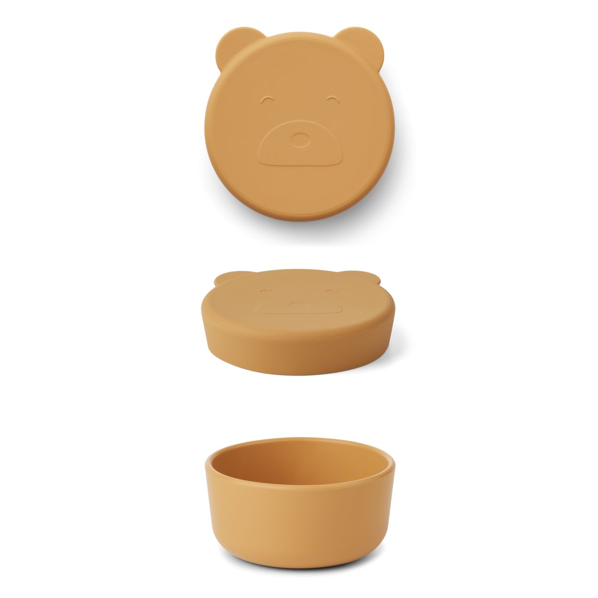 Liewood Carrie Snackbox Small - Mr bear yellow mellow - Snackbox