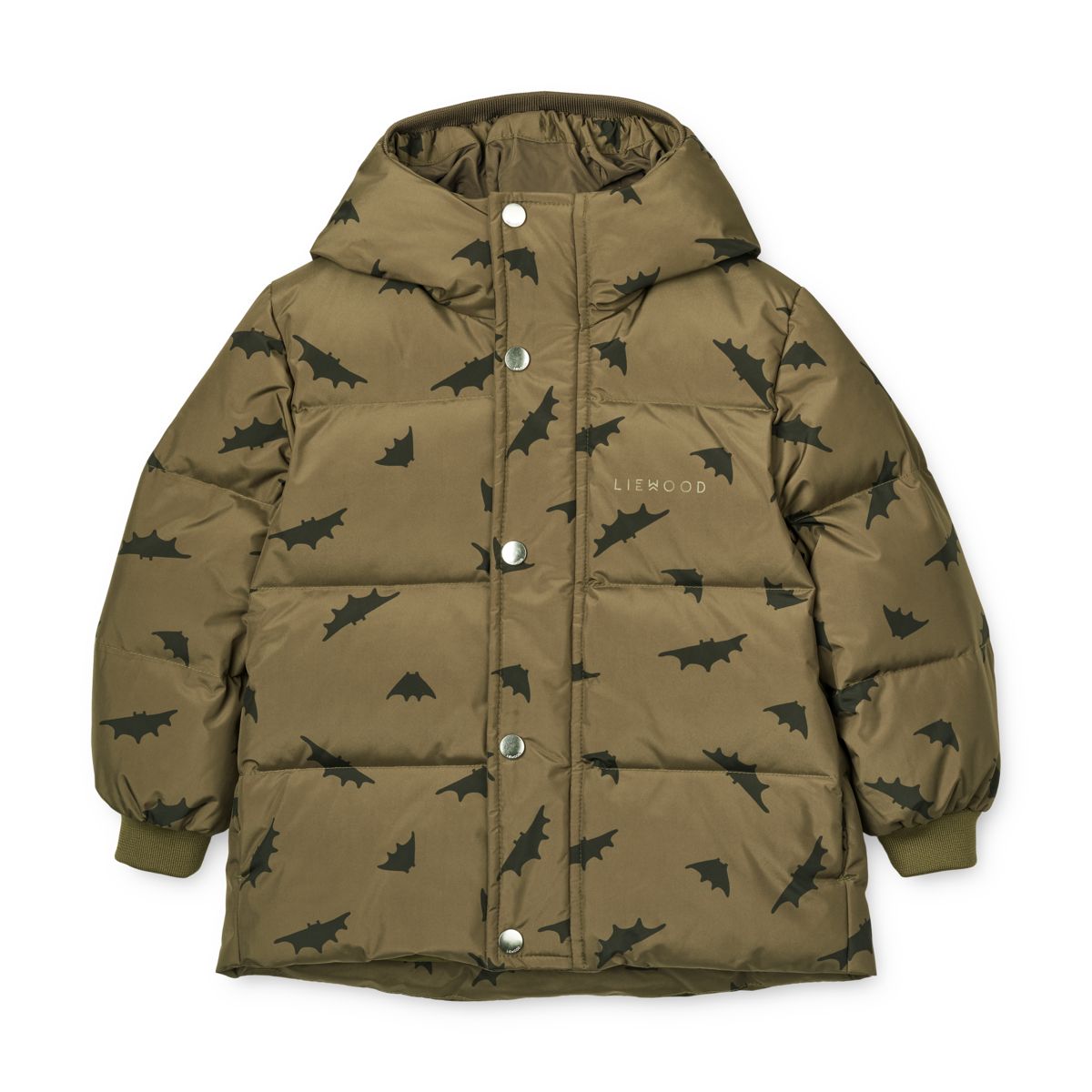 Liewood Palle Puffer-Jacke - Bats / Khaki - Jacke