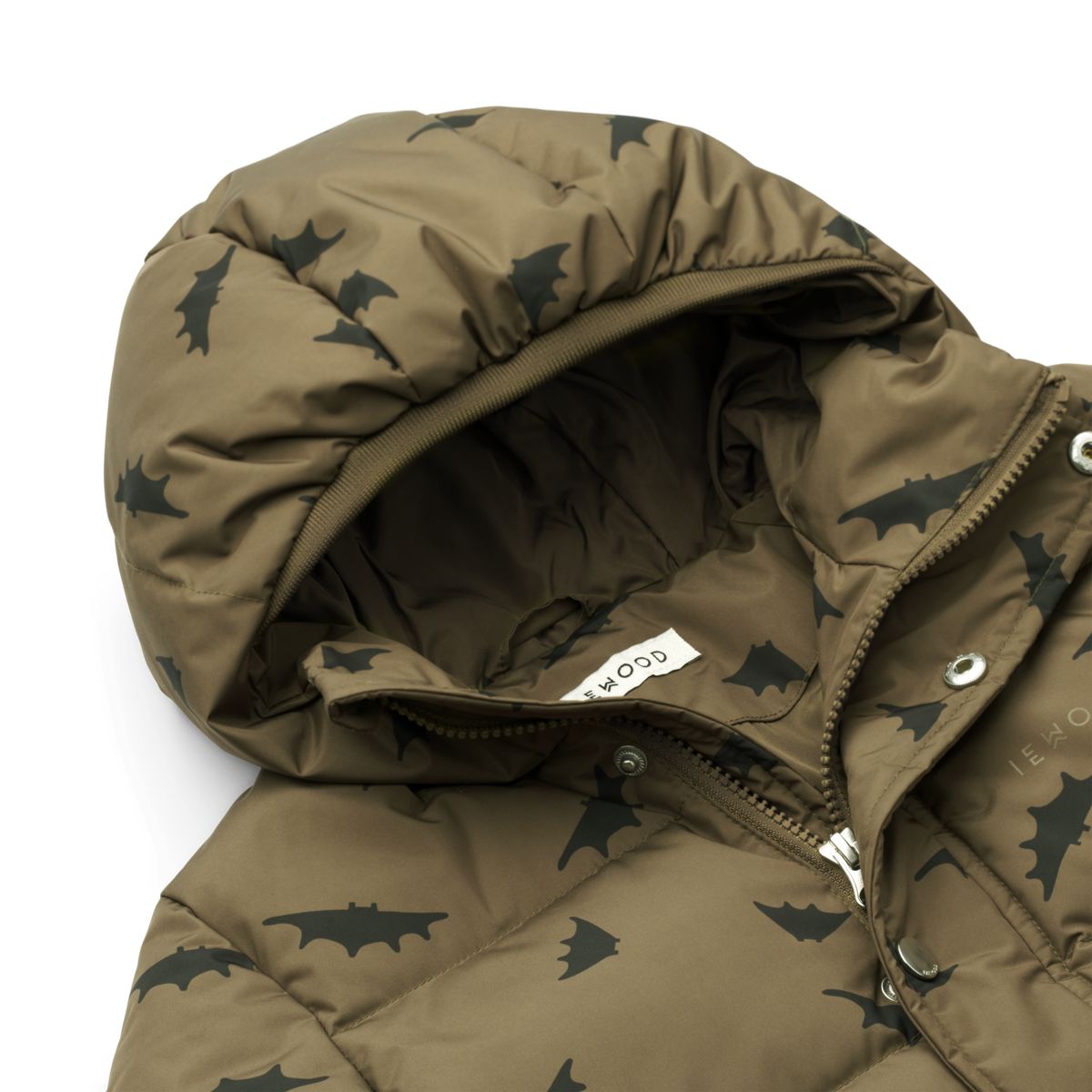 Liewood Palle Puffer-Jacke - Bats / Khaki - Jacke