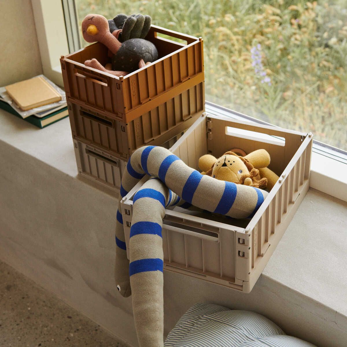 Liewood WESTON Aufbewahrungsbox Klein, 2er-Pack - Sandy - Aufbewahrungsbox
