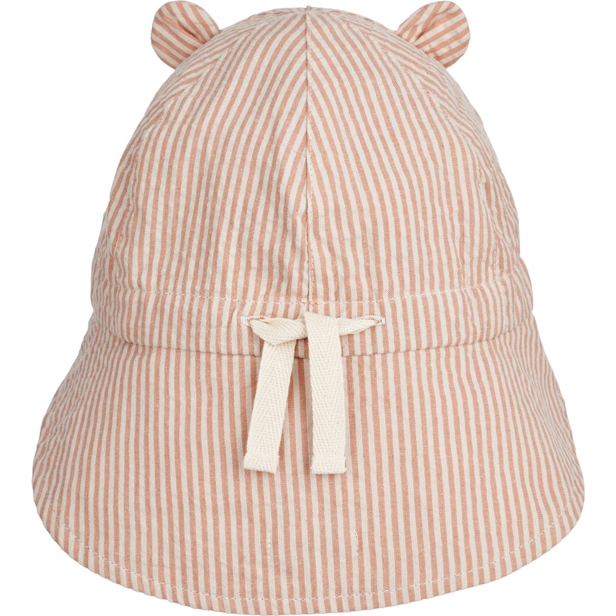 Liewood Gorm Sonnenhut aus Leinen - Y/D Stripe Tuscany rose / Sandy - Hut & Kappe