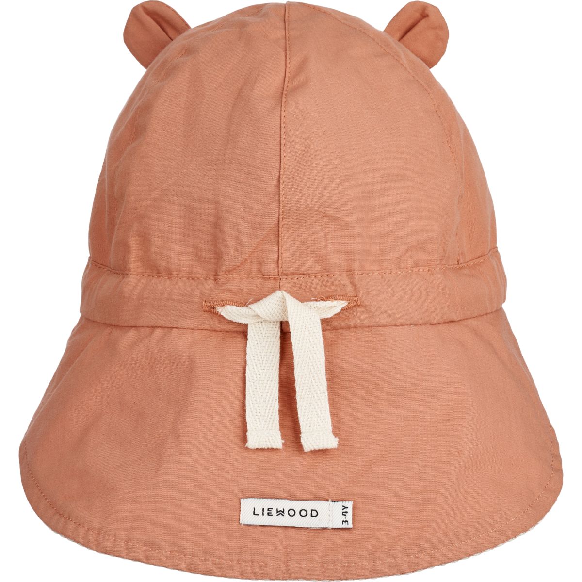 Liewood Gorm Sonnenhut aus Leinen - Y/D Stripe Tuscany rose / Sandy - Hut & Kappe