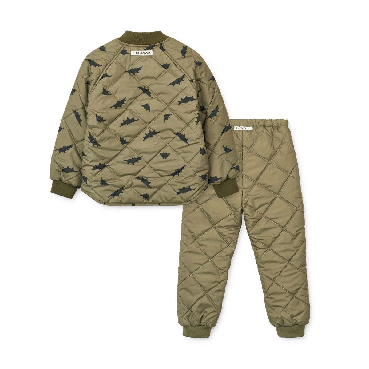 Liewood Anniston Thermoset Junior - Bats / Khaki - Satz