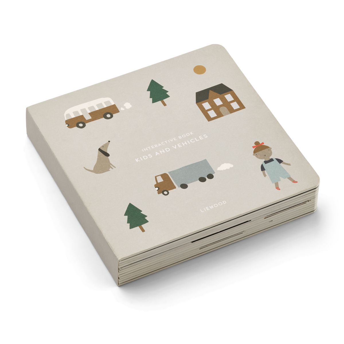 Liewood Interaktives Buch Maitland - Vehicles / Downtown mix - Junior-Buch