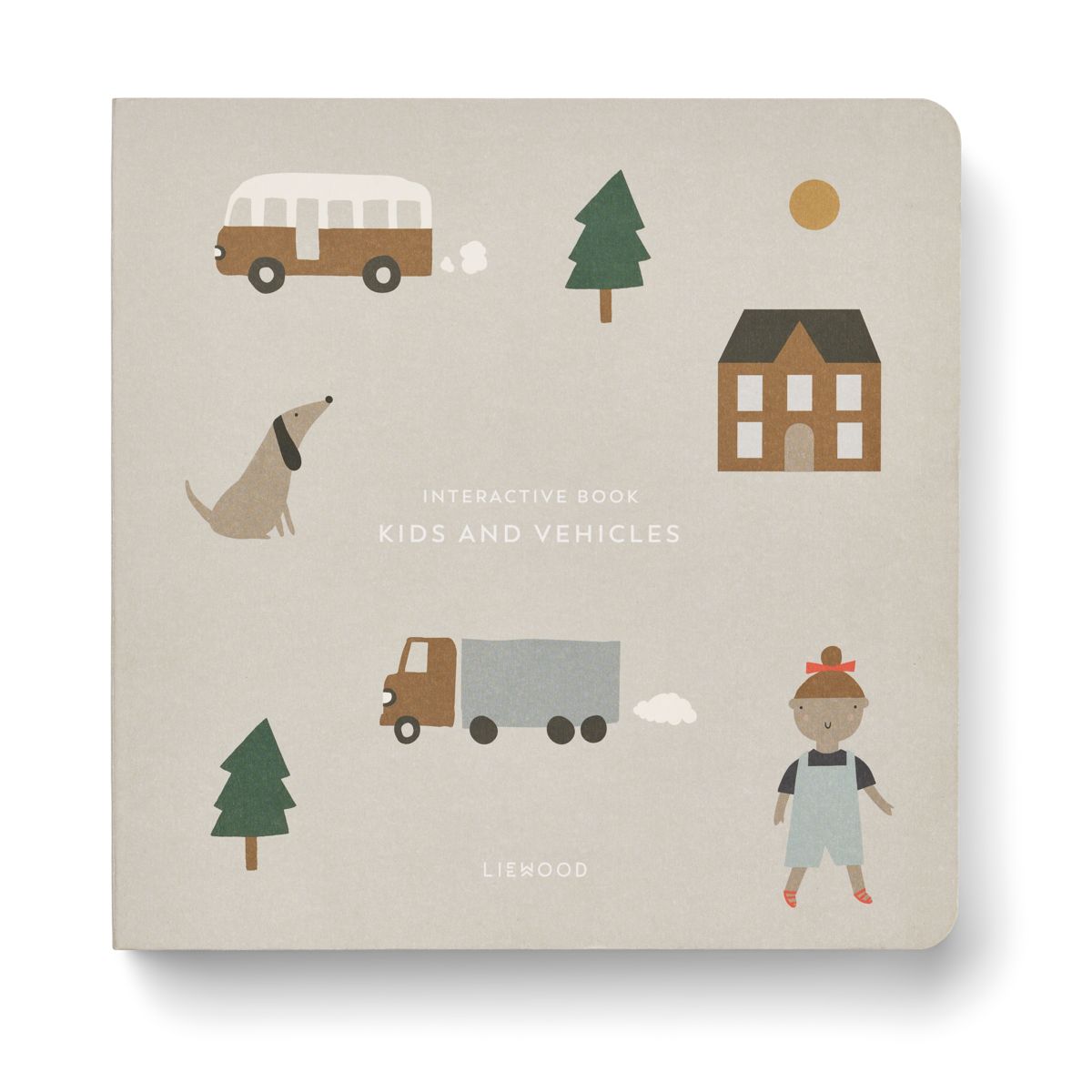 Liewood Interaktives Buch Maitland - Vehicles / Downtown mix - Junior-Buch