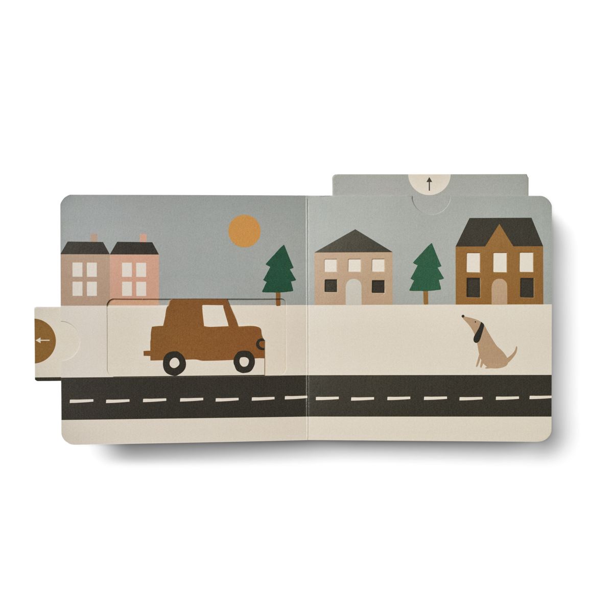 Liewood Interaktives Buch Maitland - Vehicles / Downtown mix - Junior-Buch