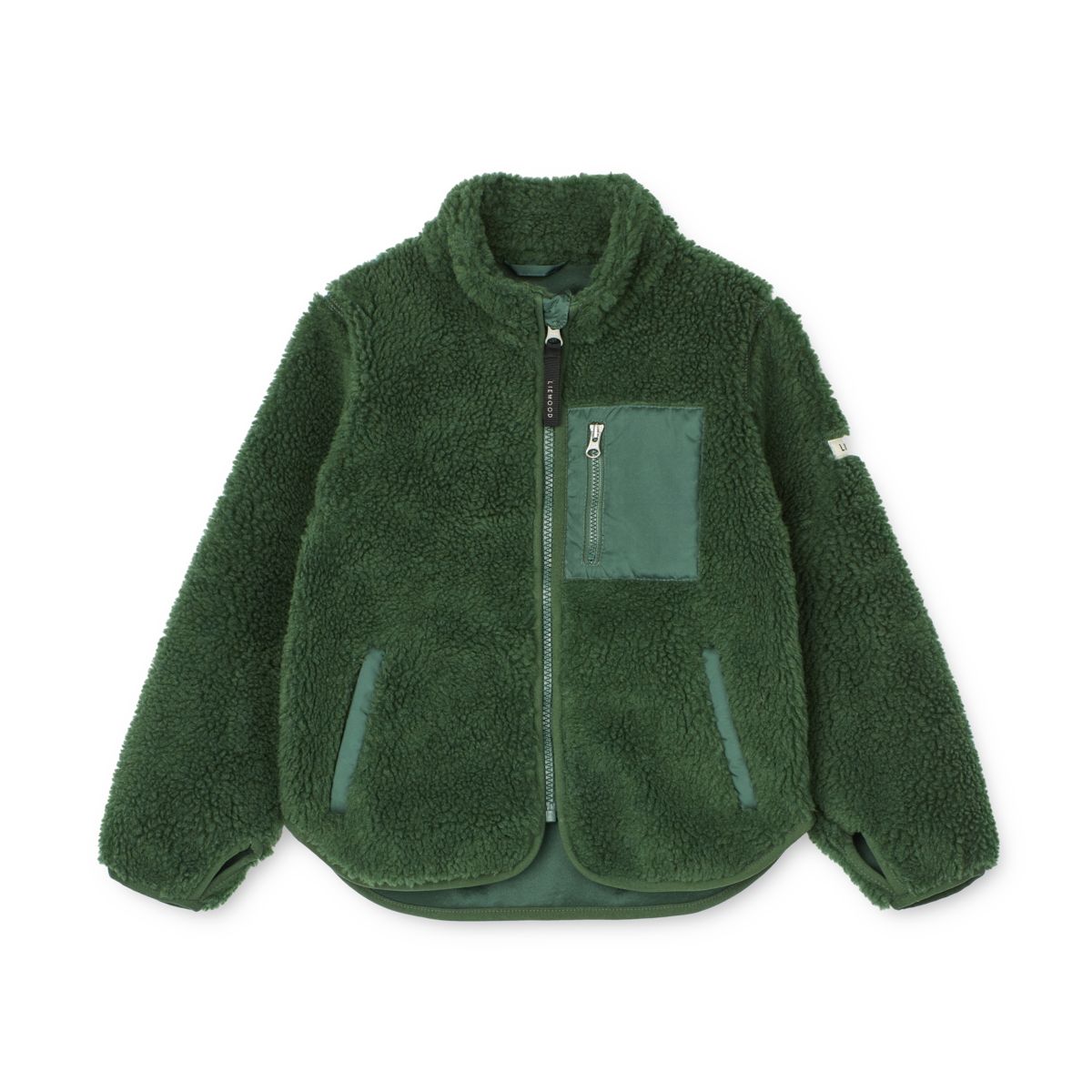 Liewood Nolan Fleecejacke - Garden green - Jacke