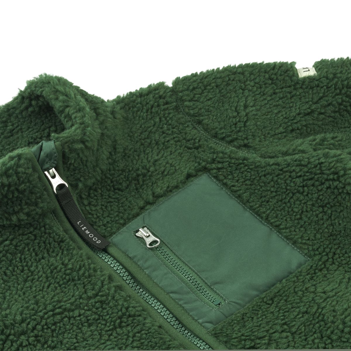 Liewood Nolan Fleecejacke - Garden green - Jacke