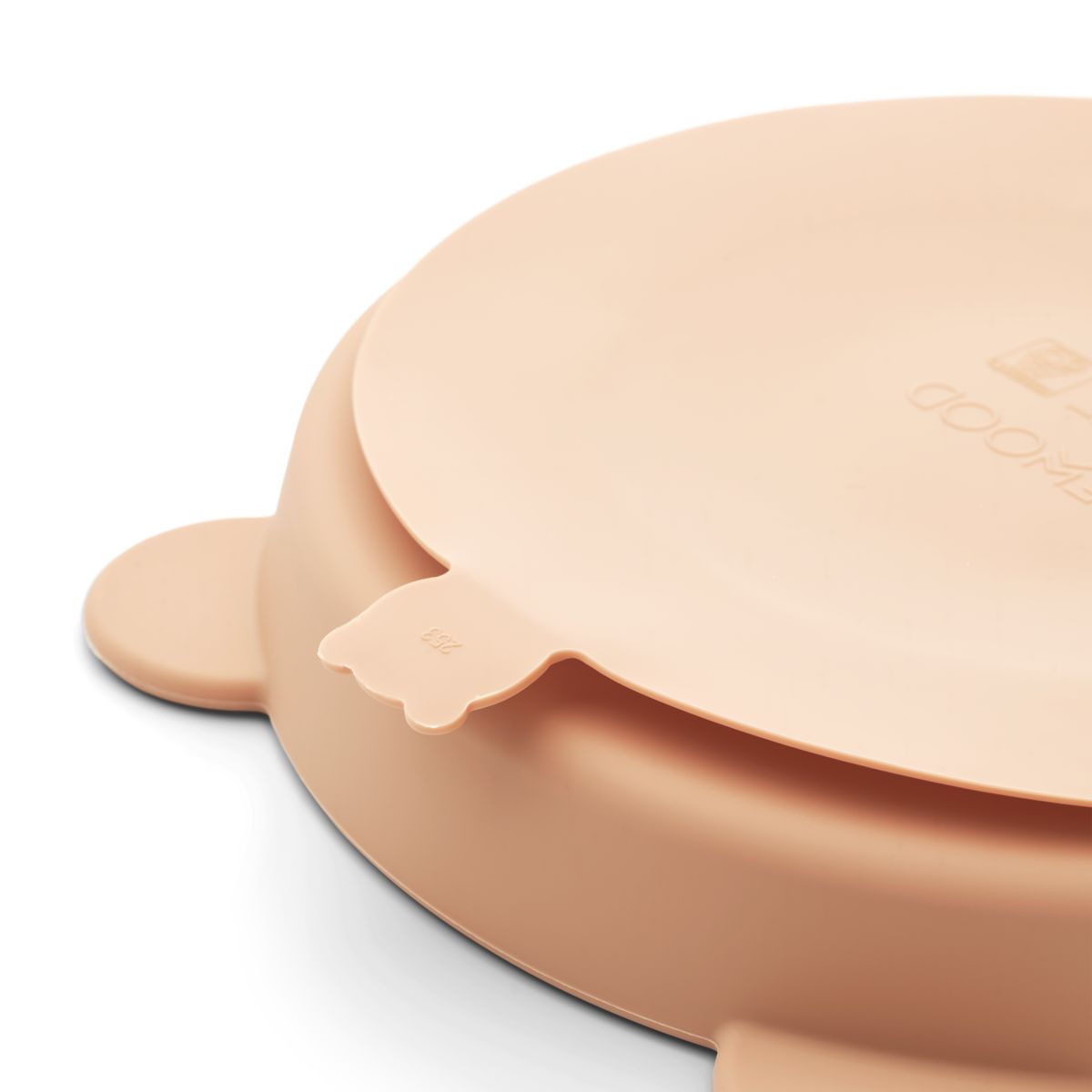 Liewood Stacy Menüteller mit Saugnapf 2er-Pack - Mustard / tuscany rose mix - Teller