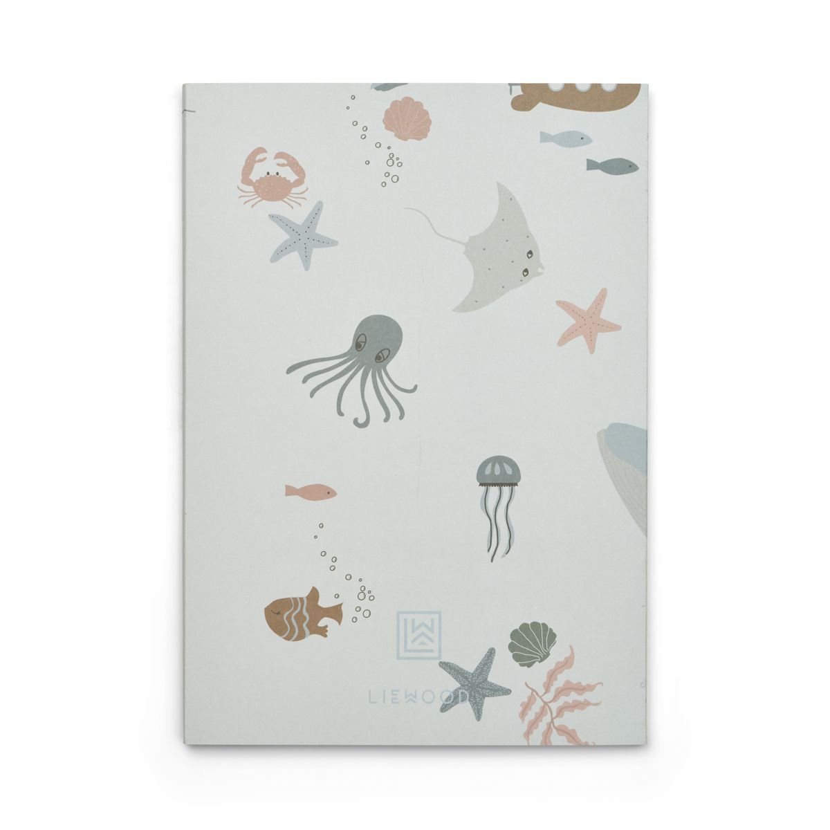 Liewood Notizbücher Sidney - Sea creature / Stripe mix - Notizbuch