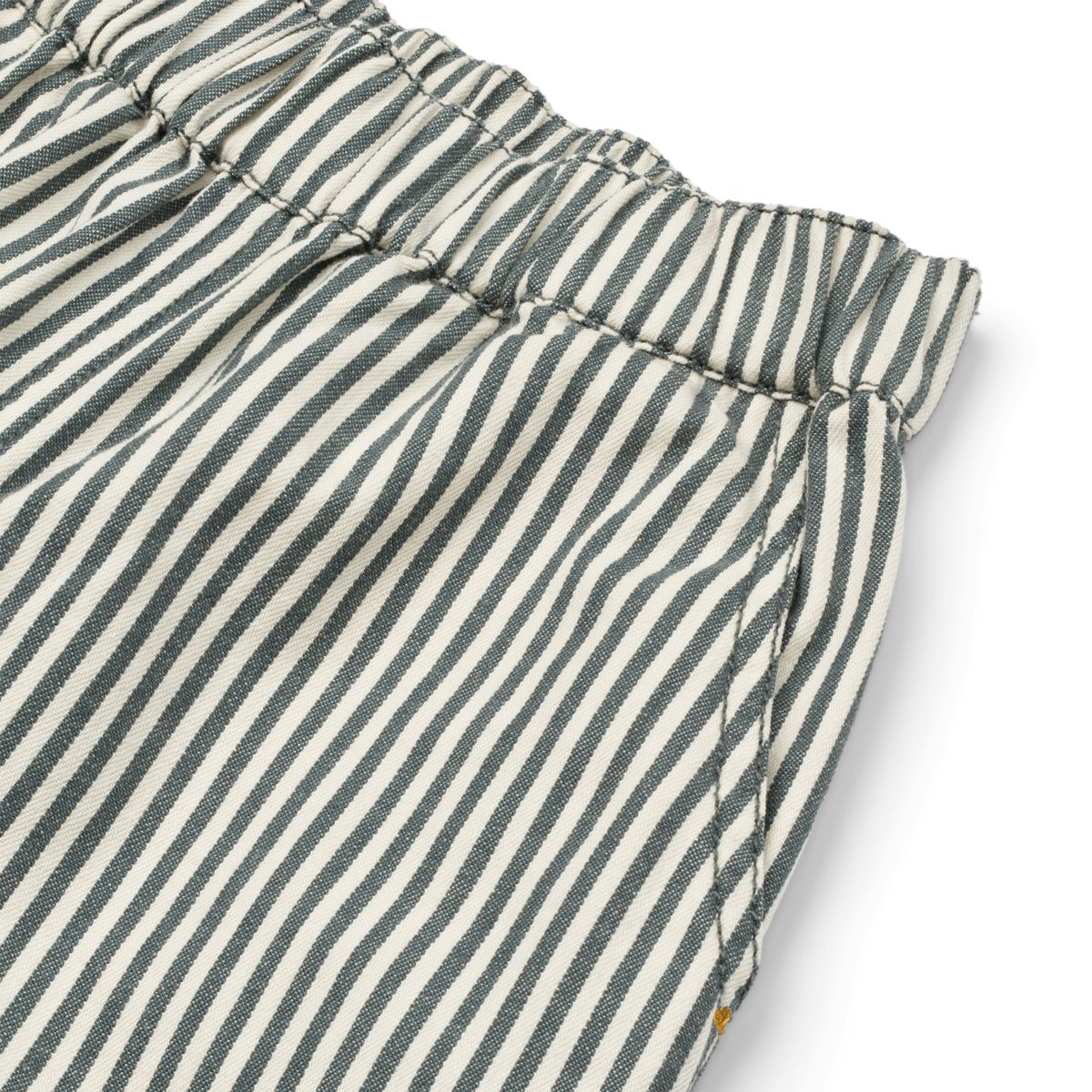 Liewood Harald Baumwollhose mit Streifen - Y/D Stripe Whale Blue / Creme de la Creme - Hose