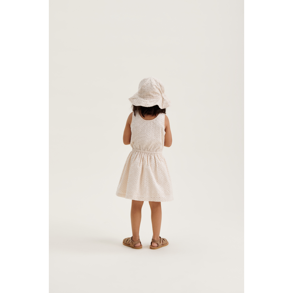 Liewood Amelia Sonnenhut mit Lochstickerei - Sandy - Hut & Kappe