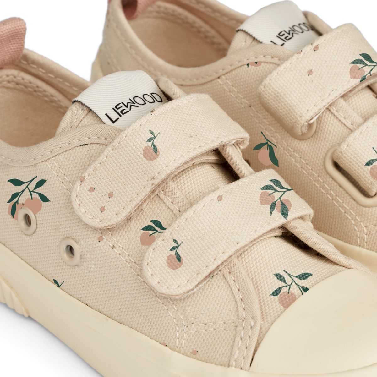 Liewood Kim Canvas-Sneakers, Niedrig Geschnitten - Peach / Sea shell - Sneakers