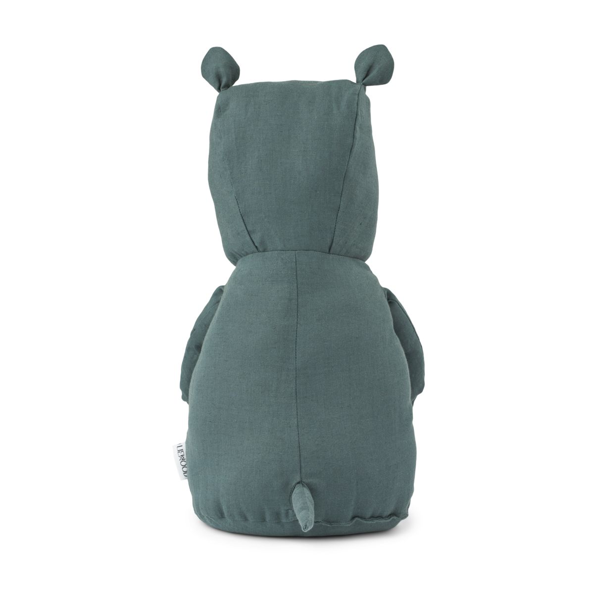 Halfdan Teddy Nashorn L - Rhino / Whale blue