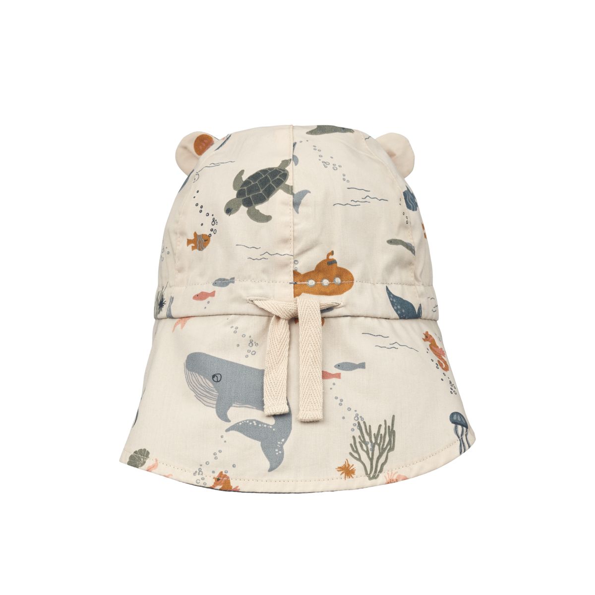 Liewood Gorm Wende-Sonnenhut - Sea creature / Sandy - Hut & Kappe