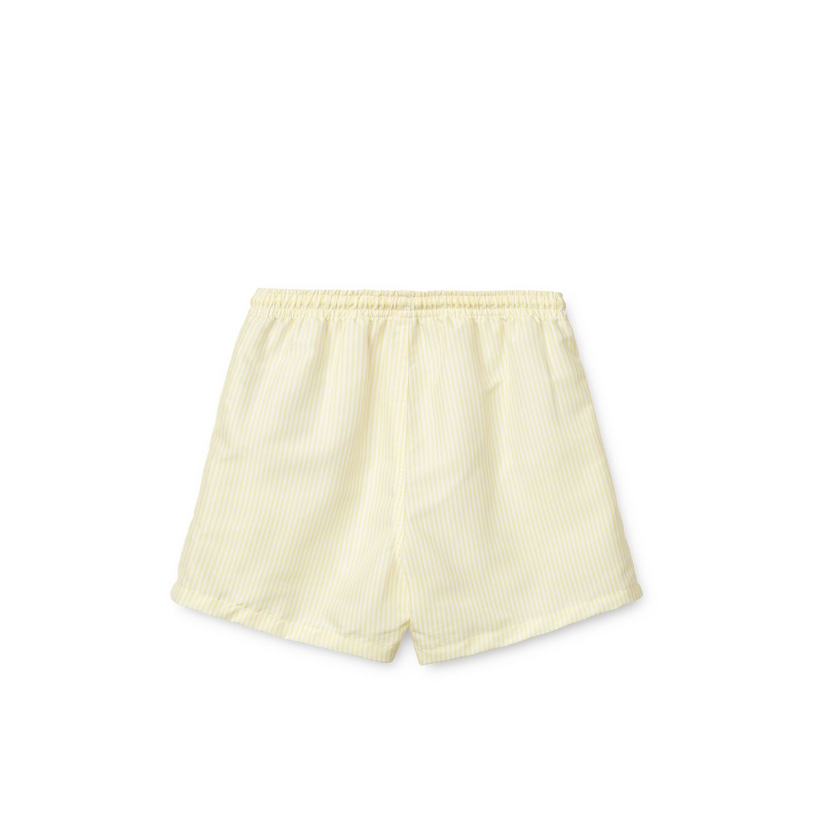 Liewood Duke Printed Board Shorts - Y/D stripe Lemonade / Creme de la creme - BOARD SHORTS