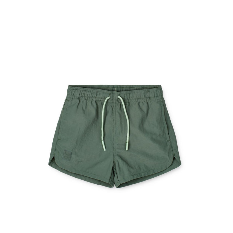 Liewood Aiden Bedruckte Boardshorts - Garden green - Badeshorts