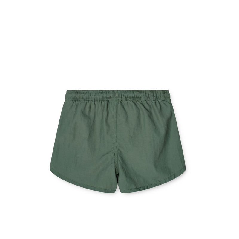 Liewood Aiden Bedruckte Boardshorts - Garden green - Badeshorts