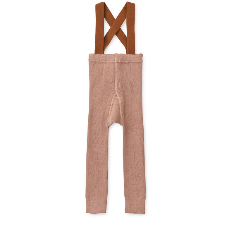 Liewood Cuno Strumpfhose - Tuscany rose / Golden caramel - 