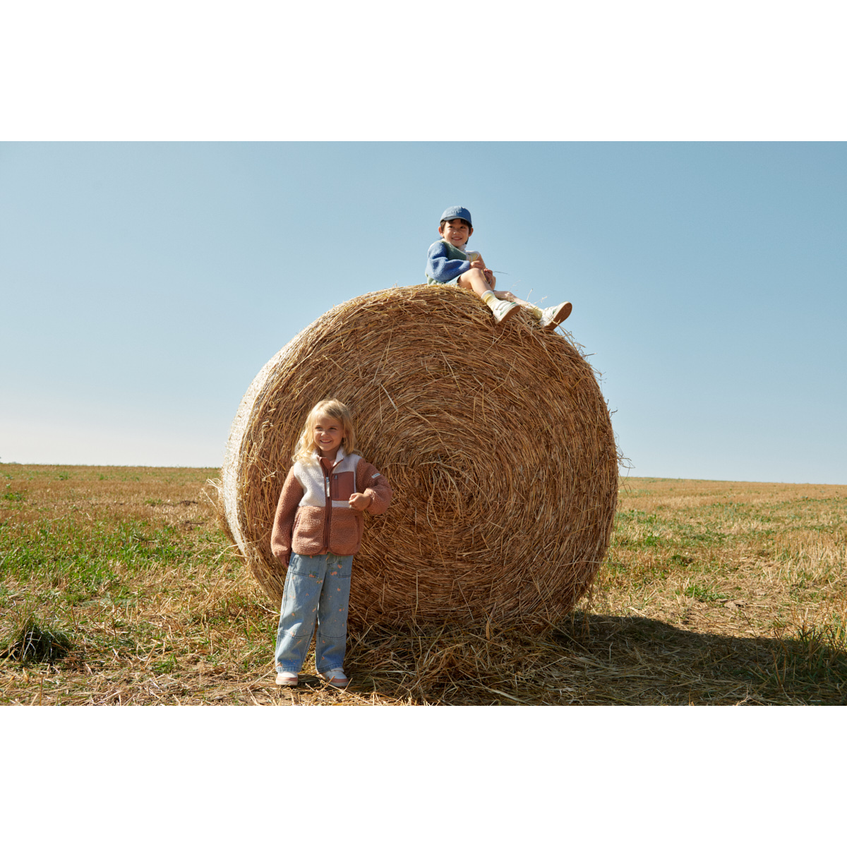 Nolan Fleecejacke - Tuscany rose multi mix