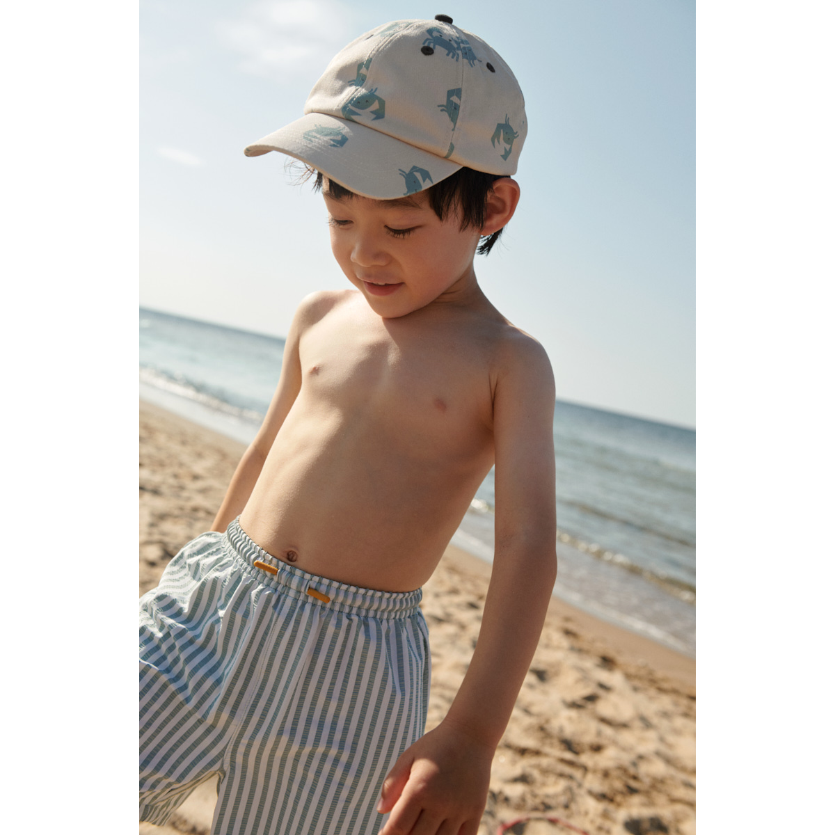 Liewood Danny Cap - Crab / Sandy - Hut & Kappe