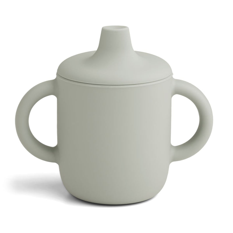 Liewood Neil Silikon Trinklerntasse 150 ml - Dove blue - Becher