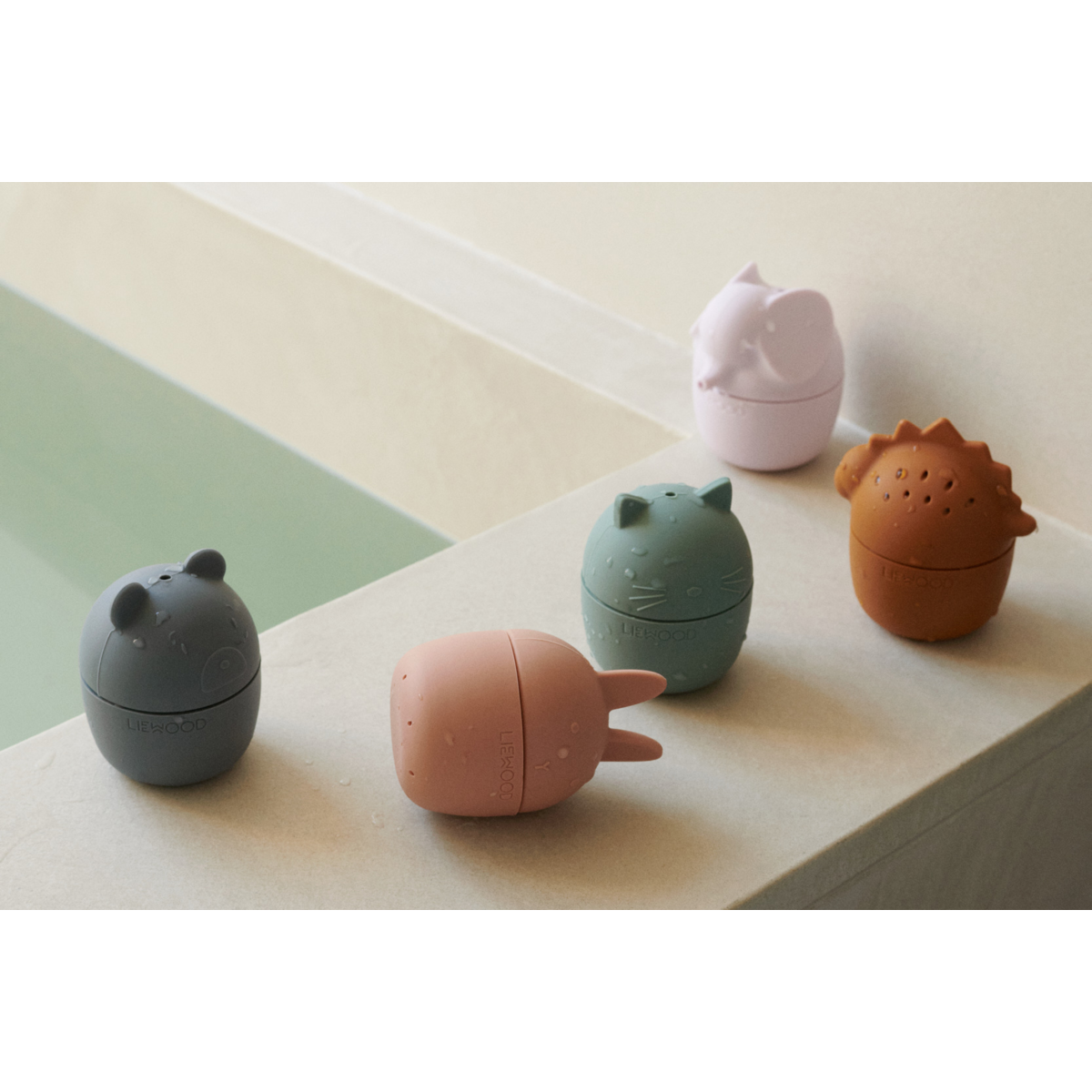 Liewood Gaby Badespielzeug 5-pack - Multi mix - Badespielzeug